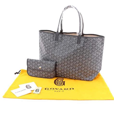 goyard saint louis grey|inside goyard tote.